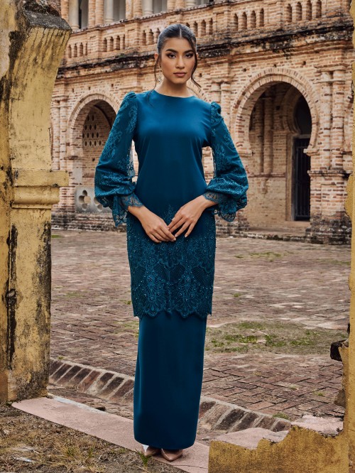 NARISA KURUNG - DARK TEAL BLUE