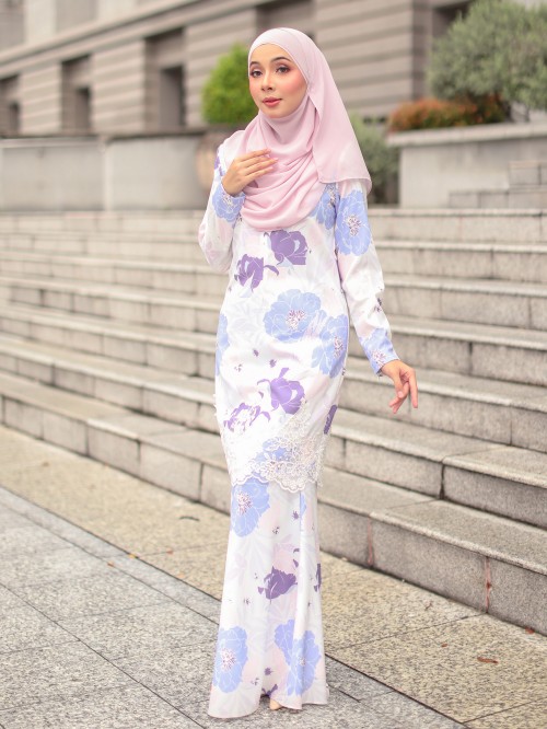 ADELIZA KURUNG - PURPLE BLUE