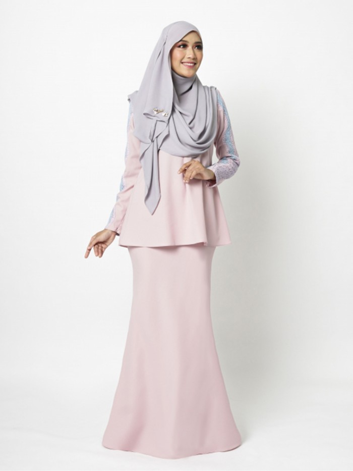 ADERINNA KURUNG - DUSTY PINK