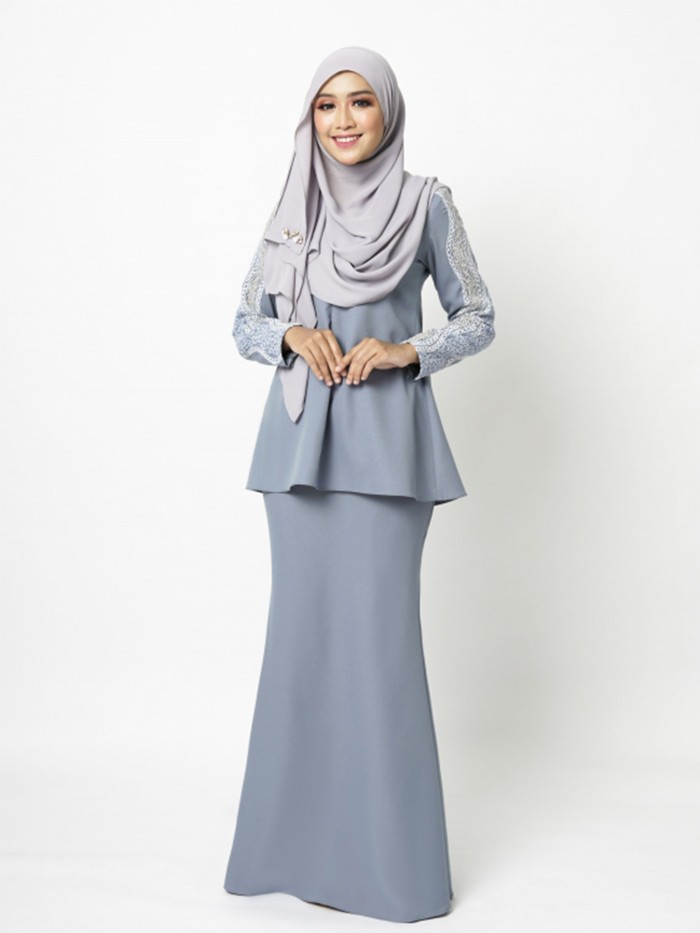 ADERINNA KURUNG - GREYISH BLUE