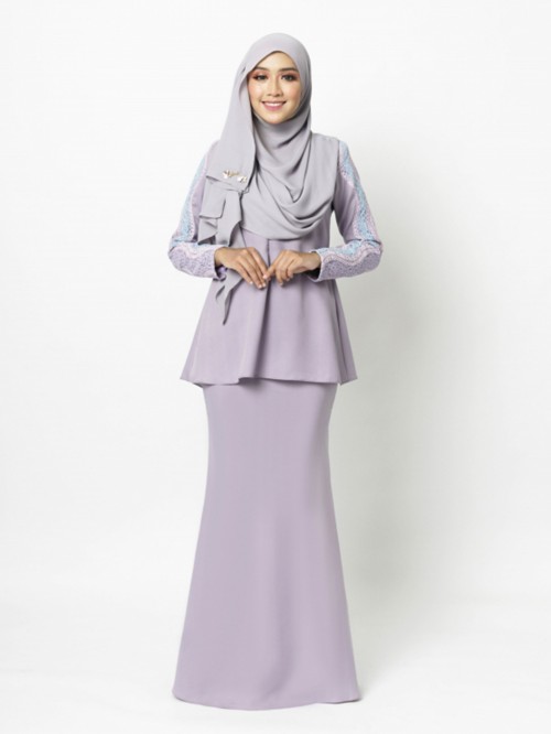 ADERINNA KURUNG - LAVENDER PURPLE