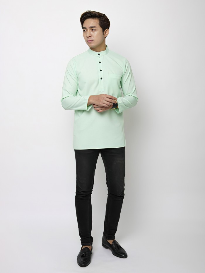 ADRIAN KURTA - MINT GREEN