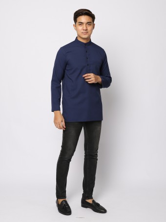 ADRIAN KURTA - NAVY BLUE