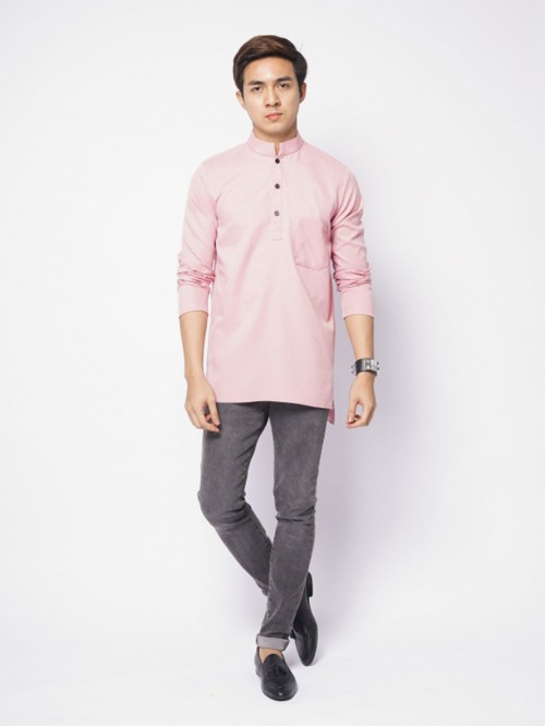 ARMANI BUTTON - DUSTY PINK