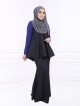 ARMARINNA KURUNG - BLUE BLACK