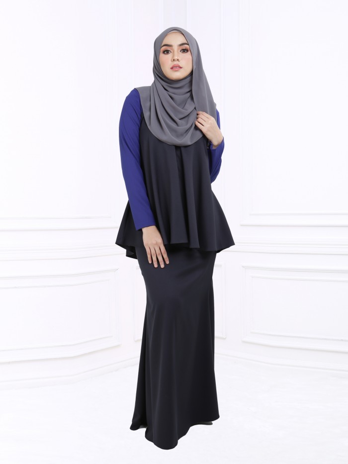 ARMARINNA KURUNG - BLUE BLACK