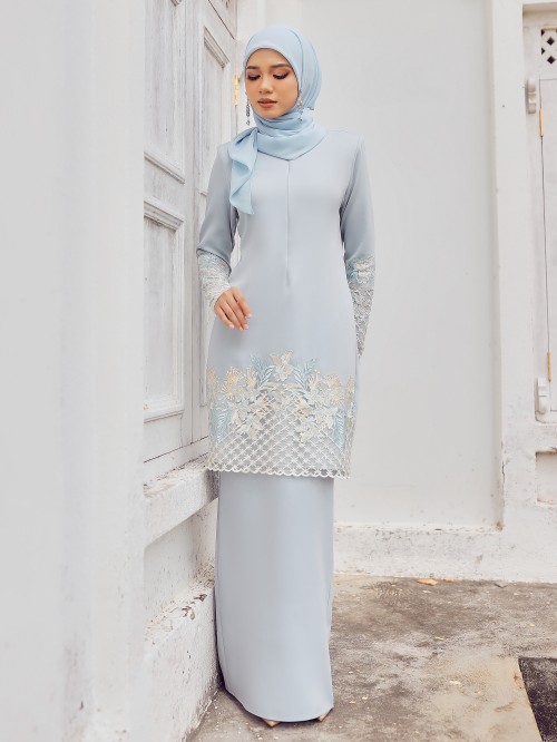 ASHAA KURUNG - BABY BLUE