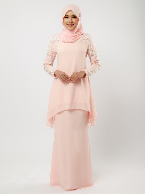 ASRINNA KURUNG 1.0- SOFT PEACH
