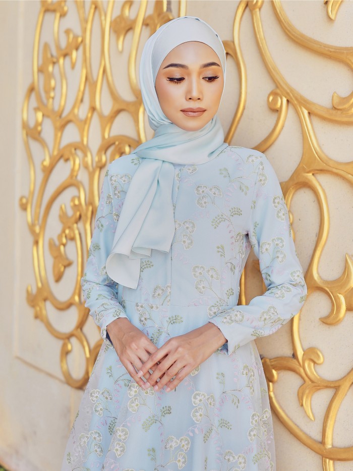 ATIARA DRESS - BABY BLUE