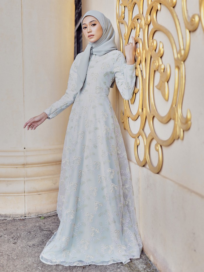 ATIARA DRESS - BLUE MINT