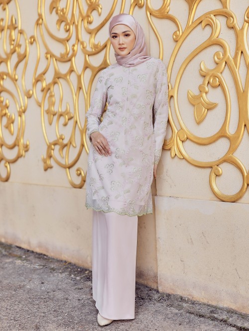 ATIARA KURUNG - NUDE CREAM