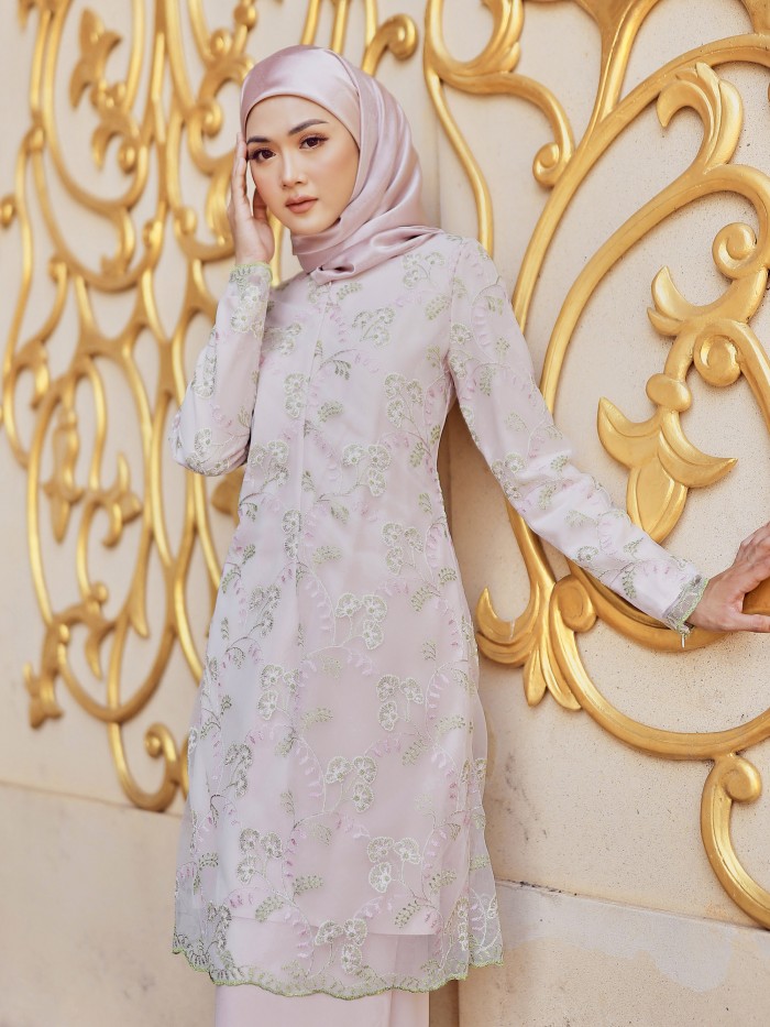 ATIARA KURUNG - NUDE CREAM