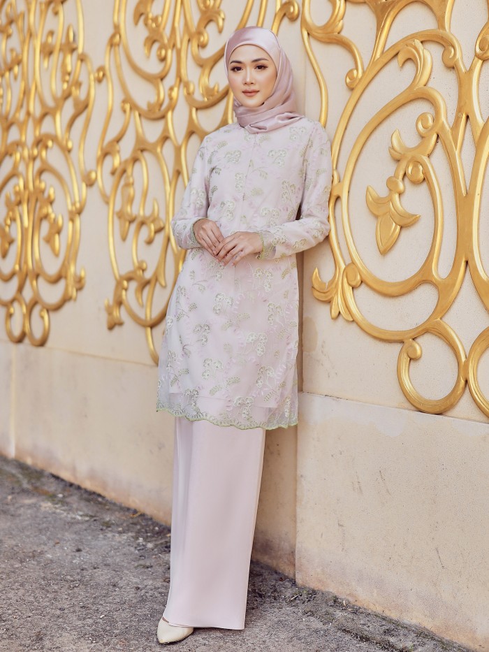 ATIARA KURUNG - NUDE CREAM