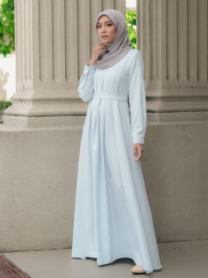 DAHLIA DRESS - BABY BLUE