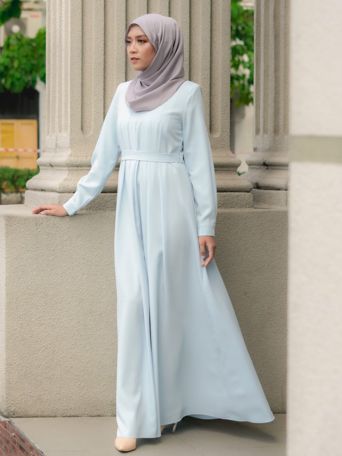 DAHLIA DRESS - BABY BLUE