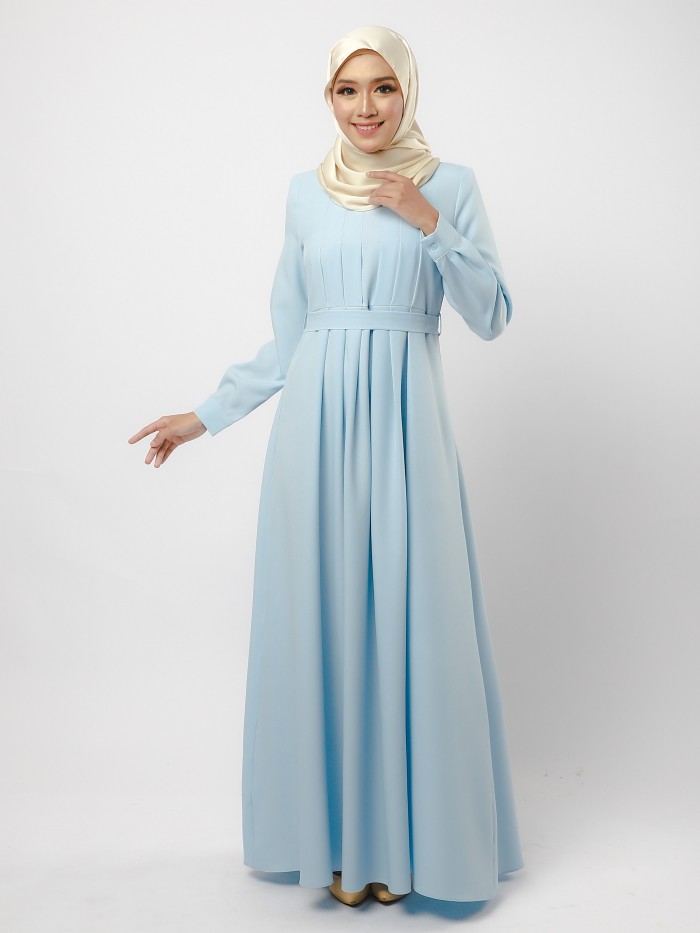 DAHLIA DRESS - BABY BLUE