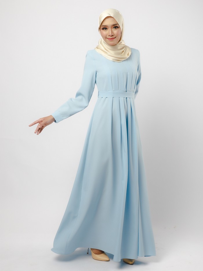 DAHLIA DRESS - BABY BLUE