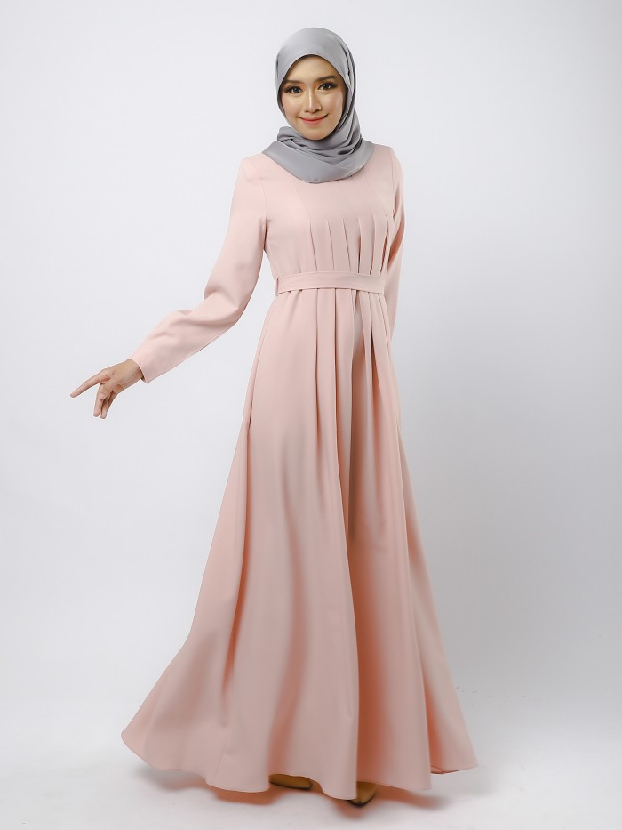 DAHLIA DRESS - DUSTY PINK