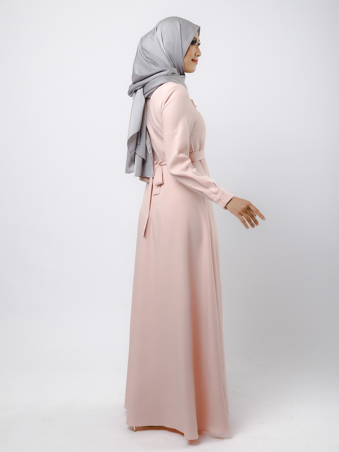 DAHLIA DRESS - DUSTY PINK