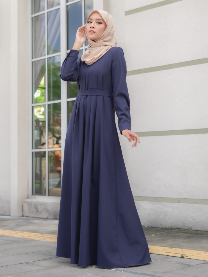 DAHLIA DRESS - NAVY