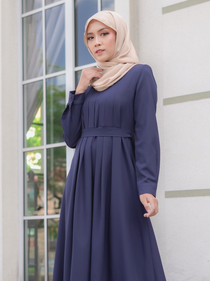 DAHLIA DRESS - NAVY