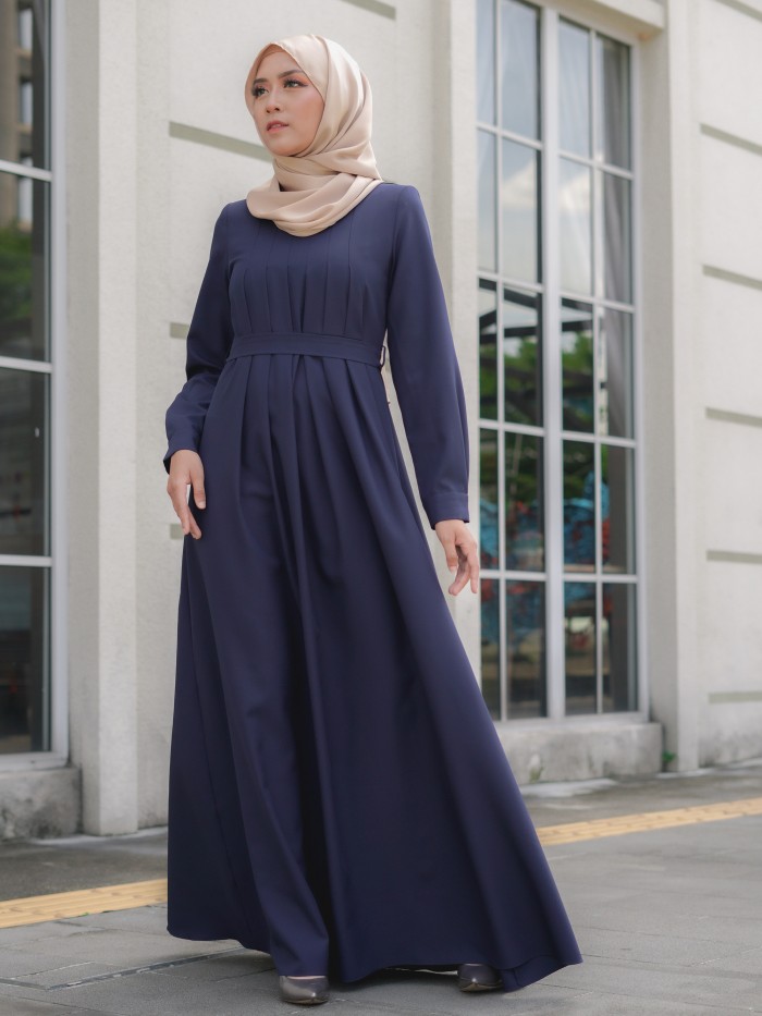 DAHLIA DRESS - NAVY