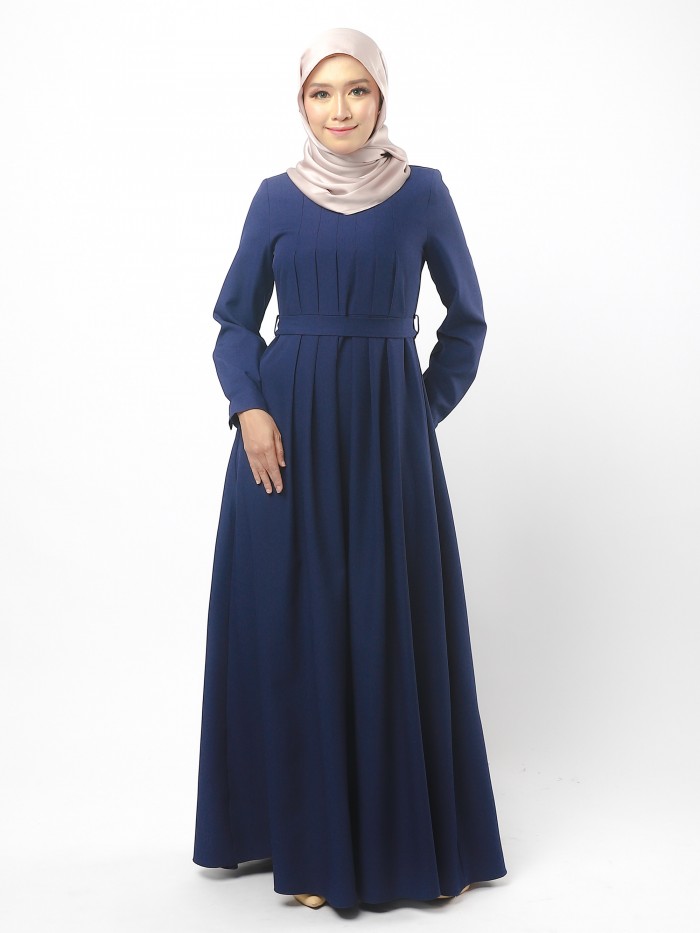 DAHLIA DRESS - NAVY