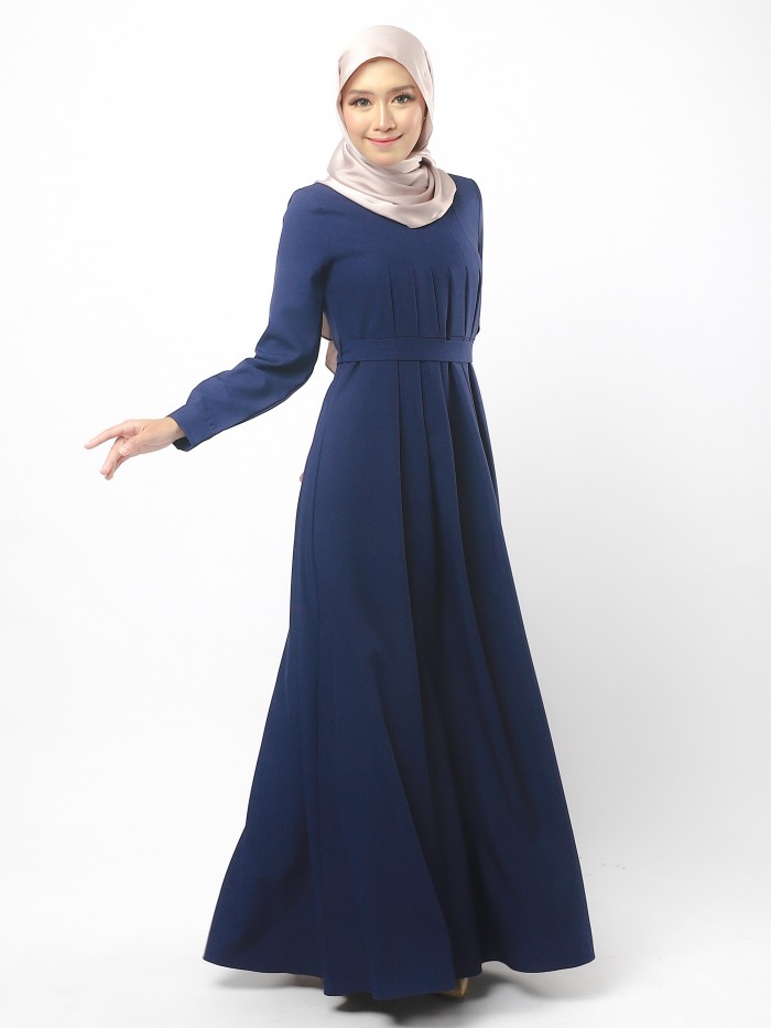 DAHLIA DRESS - NAVY