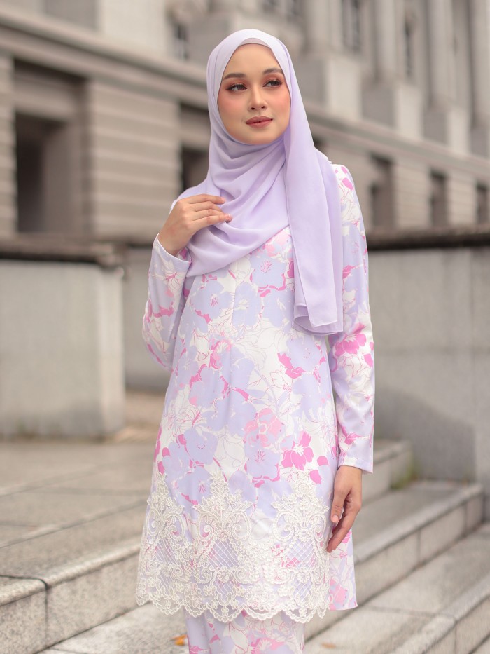 DEEYANA KURUNG - PINK PURPLE