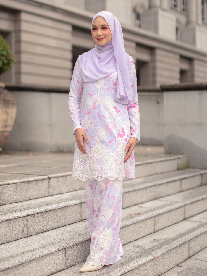 DEEYANA KURUNG - PINK PURPLE