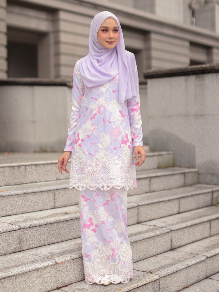 DEEYANA KURUNG - PINK PURPLE