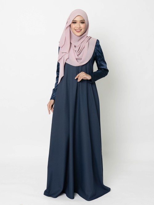 ERIMAAN JUBAH - NAVY BLUE