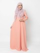 ERIMAAN JUBAH - ORANGE PEACH