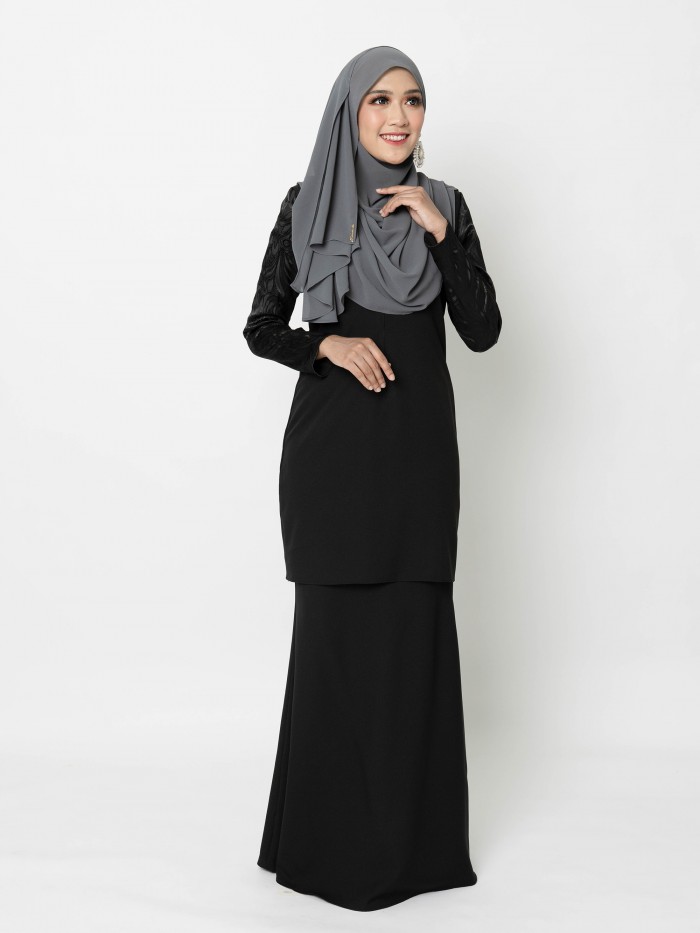 ERIMAAN KURUNG - BLACK