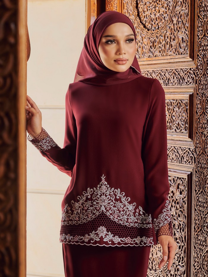 ESKA KURUNG - MAROON