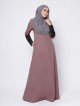 ESRINNA  JUBAH - DARK MAUVE