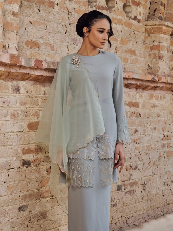 WARDANI KURUNG - DUSTY GREEN
