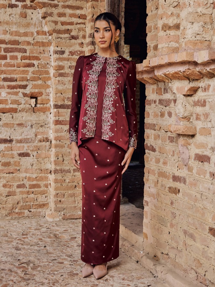 TISYA KURUNG - MAROON