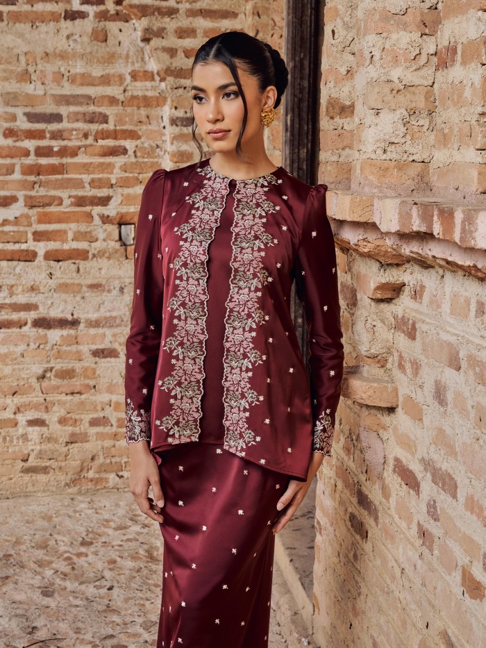 TISYA KURUNG - MAROON