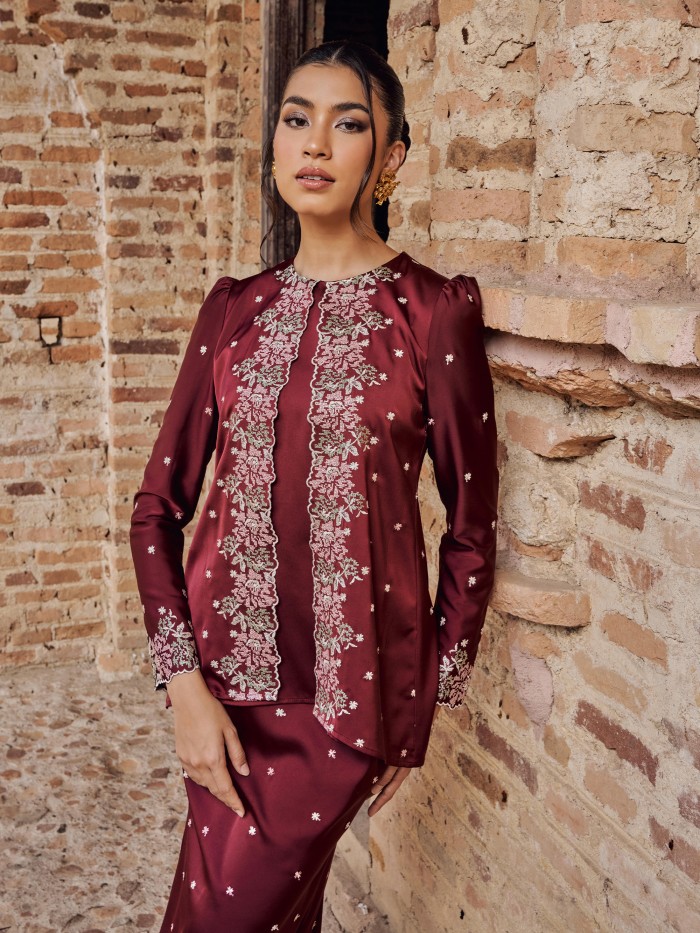 TISYA KURUNG - MAROON
