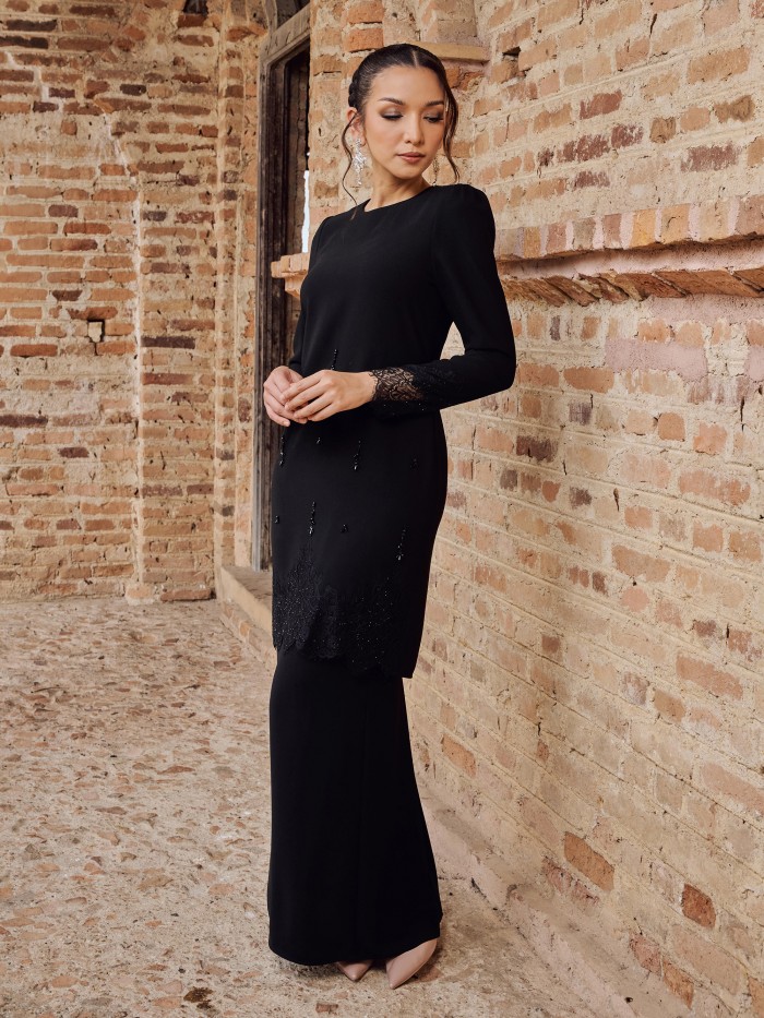 CHALIA KURUNG - BLACK