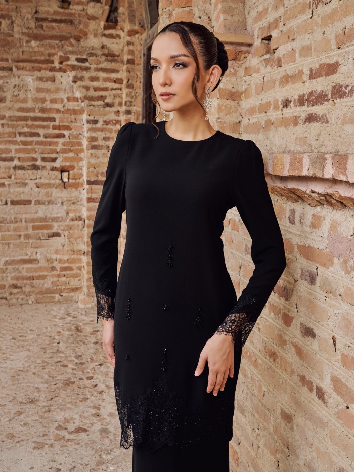 CHALIA KURUNG - BLACK