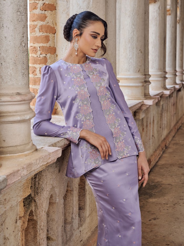 TISYA KURUNG - DUSTY LILAC