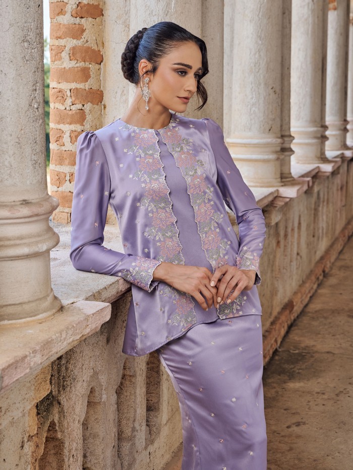 TISYA KURUNG - DUSTY LILAC