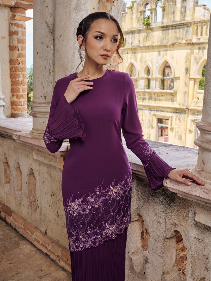 ESTER KURUNG - DARK PURPLE