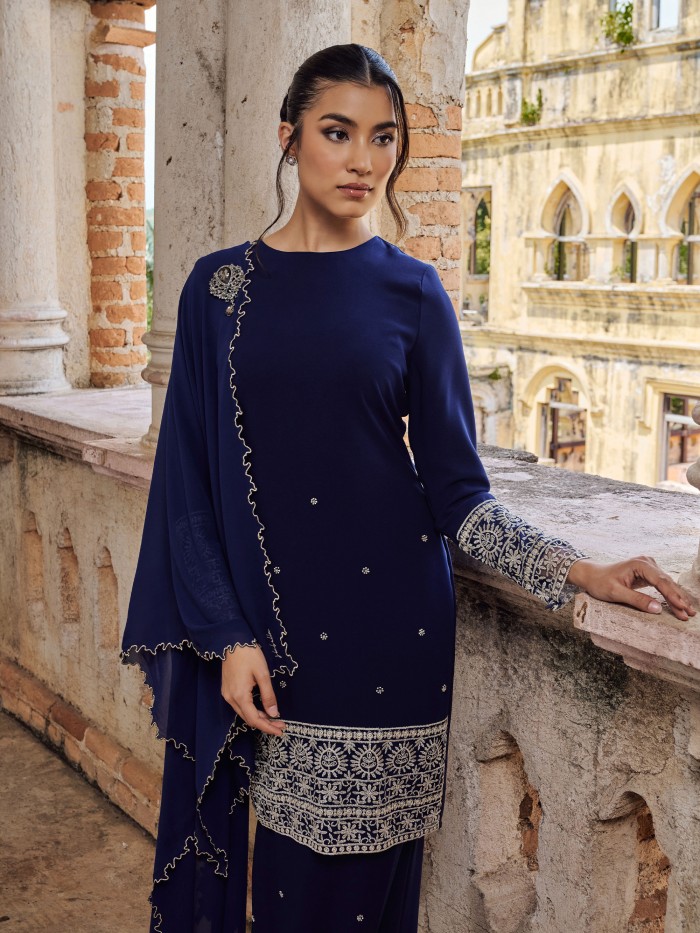 EMBUN KURUNG - NAVY