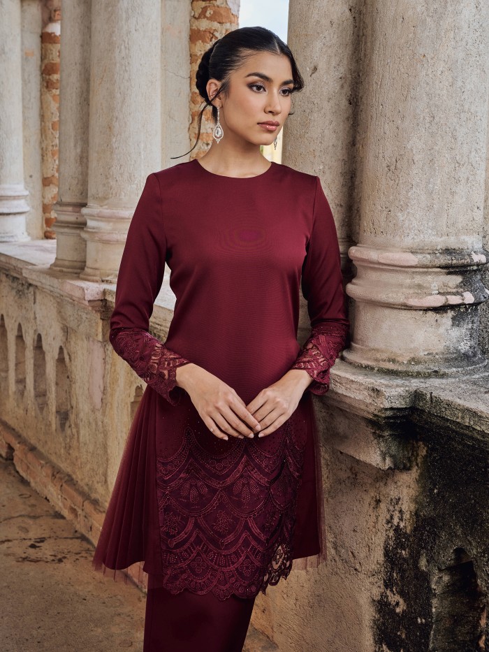 AYANA KURUNG - MAROON
