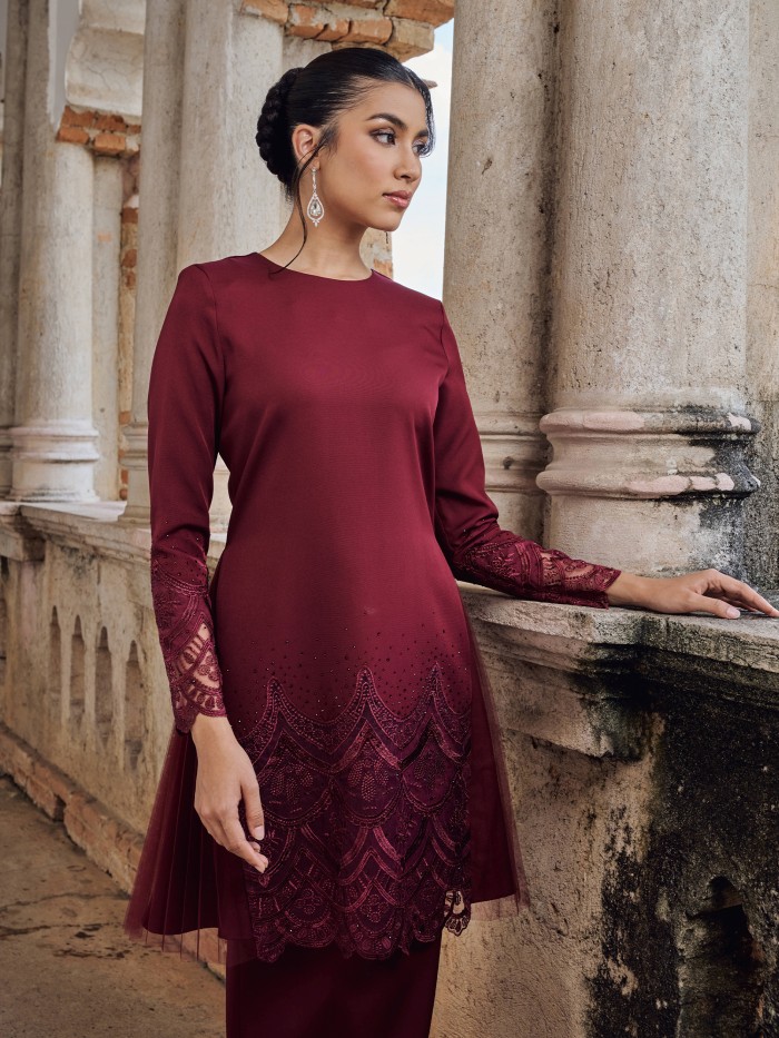 AYANA KURUNG - MAROON