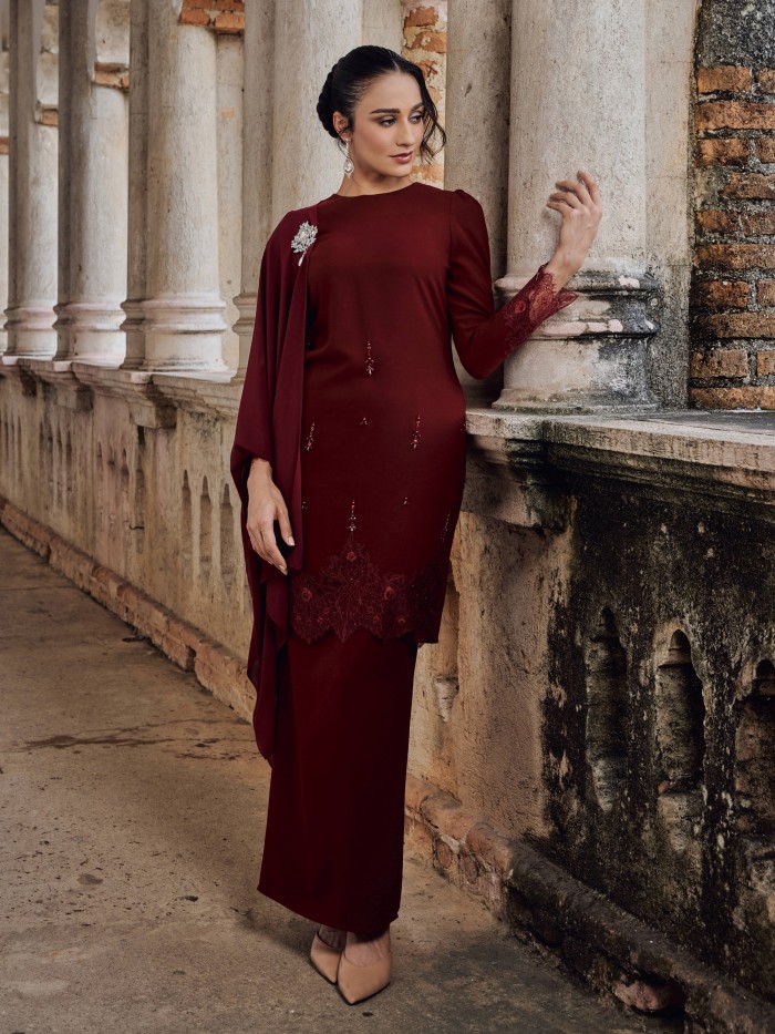 CHALIA KURUNG - MAROON