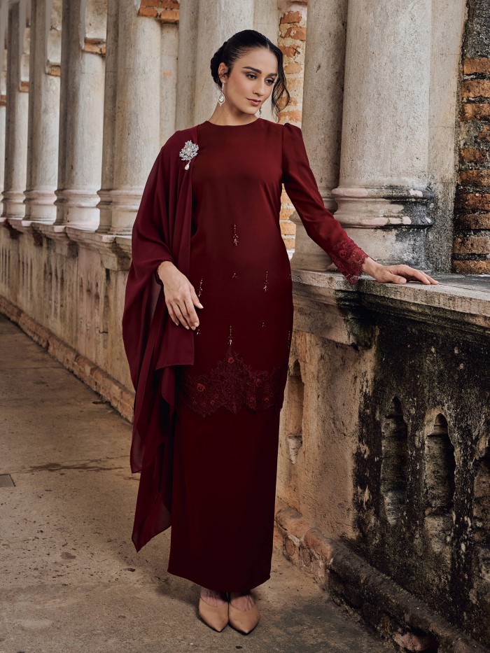 CHALIA KURUNG - MAROON